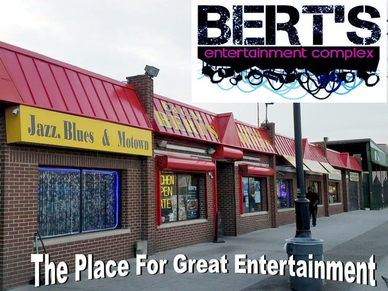 Bert's Market Place & Entertainment  Complex
